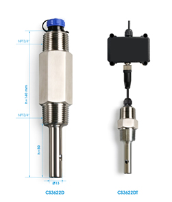 High temperature and high pressure
conductivity sensor