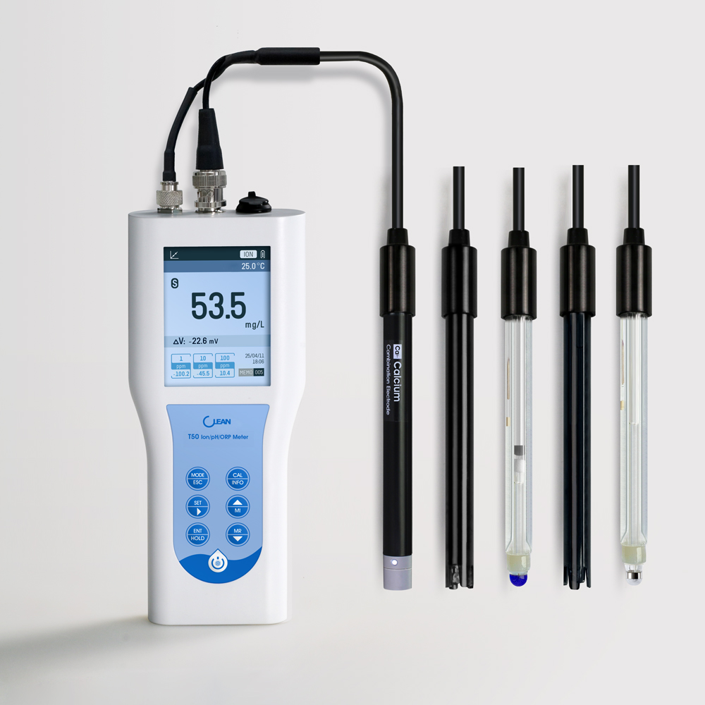 T50 Ion/pH/ORP Multifunctional Meter